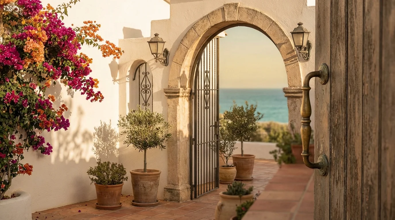 Arquitectura mediterránea tradicional en Costa Blanca